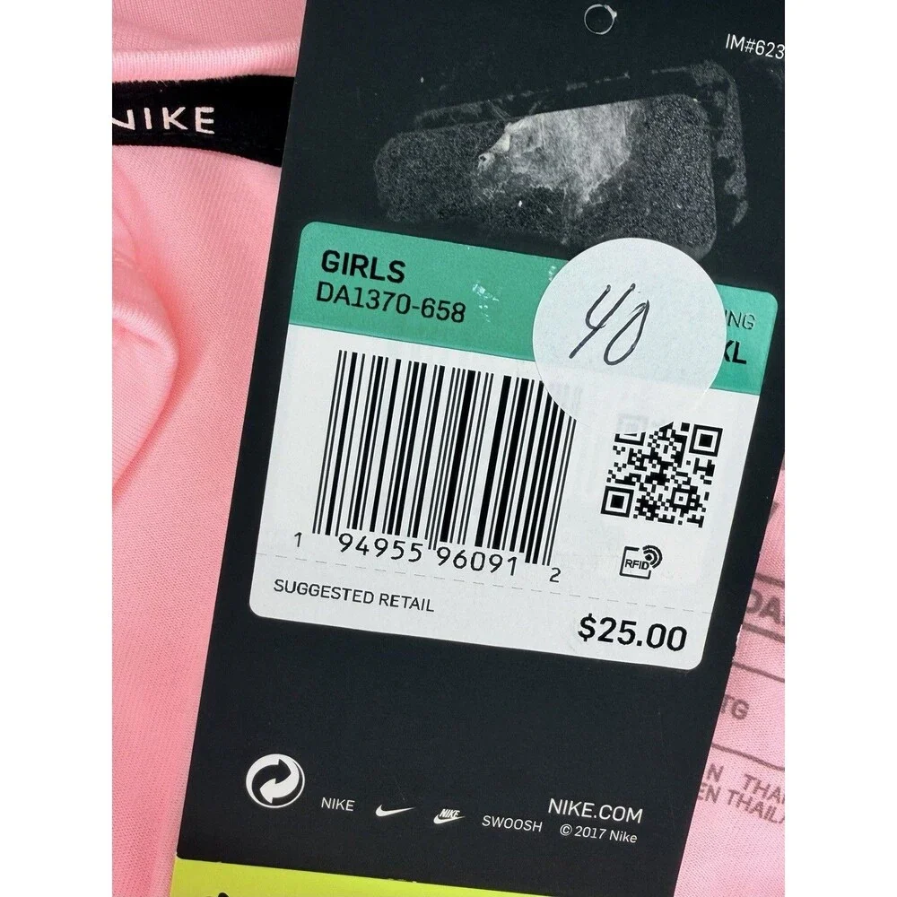 Nike Dri-FIT Trophy Big Kids (Girls) Training Tank Pink Size XL NWT!!